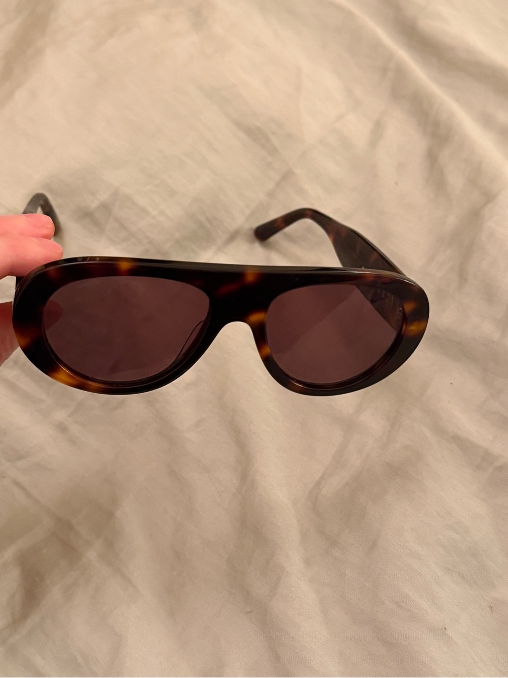 Massimo Dutti Tortoiseshell Frame Brown Lens Women's Sunglasses - Picture 6 of 9